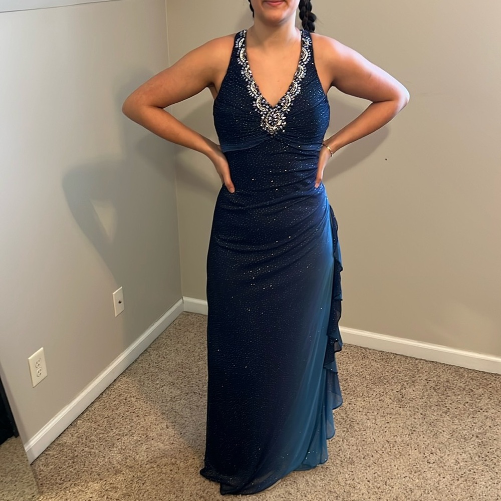 BALL GOWN, PROM GOWN, FORMAL, MILITARY BALL